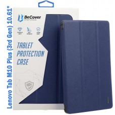 Чехол книжка BeCover Soft Edge для Lenovo Tab M10 Plus TB-125F (3rd Gen) 10.61 Deep/Blue (708367)