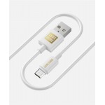 Кабель Luxe Cube USB-MicroUSB 3А 1m White (7775557575273)