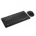 Комплект клавиатура + мышь Rapoo 8000M Wireless Black