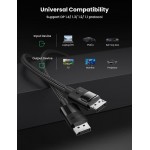 Кабель DisplayPort-DisplayPort Ugreen DP114 V1.4 8K 60Hz 3m Black (80393)