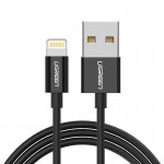 Кабель USB-Lightning Ugreen US155 2m Black (80823)