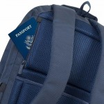 Рюкзак для ноутбука Rivacase 8460 Dark Blue 17.3