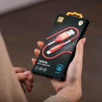 Кабель Luxe Cube Armored USB-Lightning 1m Red (8886668686099)