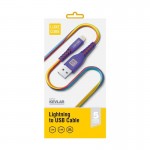 Кабель Luxe Cube Kevlar USB-Lightning 1.2m Violet (8886668686341)