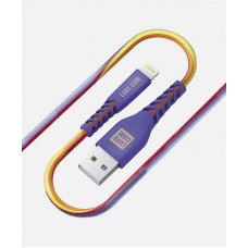 Кабель Luxe Cube Kevlar USB-Lightning 1.2m Violet (8886668686341)