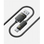 Кабель Luxe Cube Premium USB-Type-C 1m Grey (8889996899667)