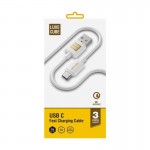 Кабель Luxe Cube USB-Type-C 3А 1m White (8889998698469)