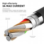 Кабель Luxe Cube USB-Type-C 3А 1m White (8889998698469)