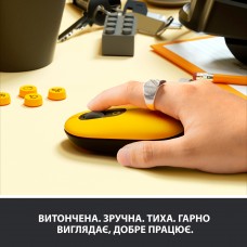 Мышь Wireless Logitech POP Mouse (910-006546) 4000 dpi Blast Yellow