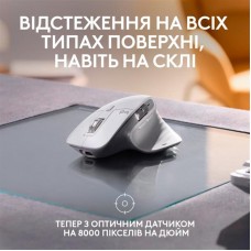 Мышь Bluetooth Logitech MX Master 3S For Mac (910-006572) 8000 dpi Pale/Grey
