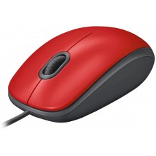 Мышь Logitech M110 Silent 1000 dpi USB (910-006759) Red