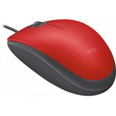 Мышь Logitech M110 Silent 1000 dpi USB (910-006759) Red