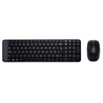 Комплект клавиатура + мышь Wireless Logitech MK220 Black USB (920-003168)