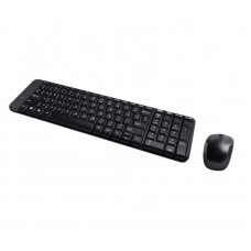 Комплект клавиатура + мышь Wireless Logitech MK220 Black USB (920-003168)