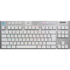 Клавиатура Wireless Logitech G915 Gaming TKL Tenkeyless LightSpeed RGB Mechanical White (920-009664)