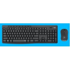 Комплект клавиатура + мышь Wireless Logitech MK295 Combo Black USB (920-009800)