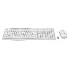 Комплект клавиатура + мышь Wireless Logitech MK295 Combo White USB (920-009824)