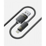 Кабель Luxe Cube Premium USB-Lightning 1m Grey (9780201379648)