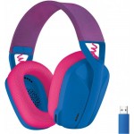 Наушники гарнитура накладные Bluetooth Logitech G435 Blue (981-001062)