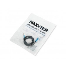 Удлинитель Maxxter (A-3434-1m) 3.5мм-3.5мм M/F 1m Black/Blue