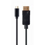 Кабель Type-C-DisplayPort Cablexpert (A-CM-DPM-01) 2m черный