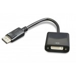 Адаптер DisplayPort-DVI Cablexpert 0.1m Black (A-DPM-DVIF-002)