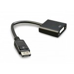Адаптер DisplayPort-DVI Cablexpert 0.1m Black (A-DPM-DVIF-002)