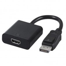Адаптер DisplayPort-HDMI 002 Cablexpert 0.1m Black
