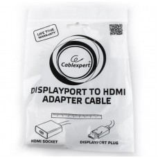 Адаптер DisplayPort-HDMI Gembird White