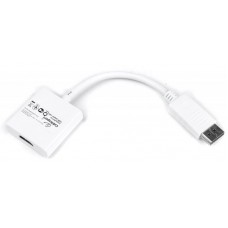 Адаптер DisplayPort-HDMI Gembird White