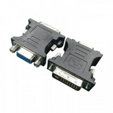 Адаптер DVI-A-VGA 15 pin Cablexpert Black