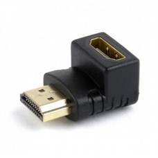 Адаптер HDMI-HDMI угол 90 градусов Cablexpert Black