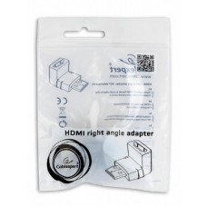 Адаптер HDMI-HDMI угол 90 градусов Cablexpert Black