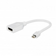 Адаптер MiniDisplayPort-DisplayPort Cablexpert 0.1m White