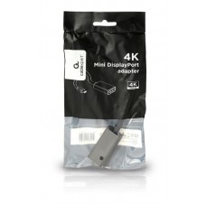Адаптер MiniDisplayPort-DisplayPort Cablexpert 0.15m Black (A-mDPM-DPF4K-01)