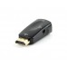 Адаптер HDMI-VGA-3.5мм Cablexpert Black