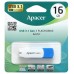 Флешка USB 3.1 16GB Apacer AH357 Blue/White (AP16GAH357U-1)