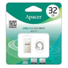 Флешка USB 32GB Apacer AH111 Silver (AP32GAH111CR-1)