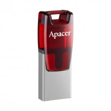 Флешка USB 3.2 Type-C 32GB Apacer AH180 Red (AP32GAH180R-1)