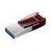 Флешка USB 3.2 Type-C 32GB Apacer AH180 Red (AP32GAH180R-1)