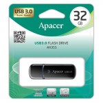 Флешка USB 3.0 32GB Apacer AH355 Black (AP32GAH355B-1)