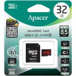 Карта памяти MicroSDHC 32GB UHS-I Class 10 Apacer + Adapter SD (AP32GMCSH10U5-R) Карта памяти MicroSDHC 32GB UHS-I Class 10 Apacer + Adapter SD (AP32GMCSH10U5-R)