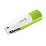 Флешка USB 64GB Apacer AH335 White/Green (AP64GAH335G-1)