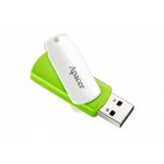 Флешка USB 64GB Apacer AH335 White/Green (AP64GAH335G-1)