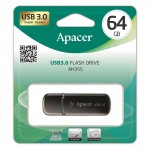 Флешка USB 3.0 64GB Apacer AH355 Black (AP64GAH355B-1)