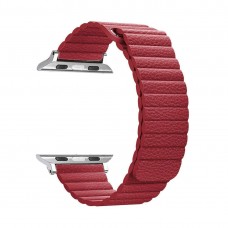Ремешок PU ArmorStandart для Apple Watch ALL Series 42mm 44mm Leather Loop Band Red (ARM45824)