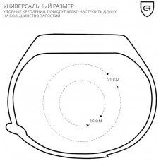 Ремешок TPU Armorstandart для Xiaomi Mi Band 2 Black (ARM47962)