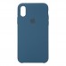 Чехол накладка TPU Armorstandart Silicone для iPhone X XS Cosmos Blue (ARM51036)