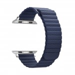 Ремінець ArmorStandart Leather Loop для Apple Watch 42 (Series 11-10)/41/40/38 Blue (ARM51669)