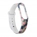 Ремешок TPU Armorstandart для Xiaomi Mi Band 4 3 Blue Flowers (ARM52066)